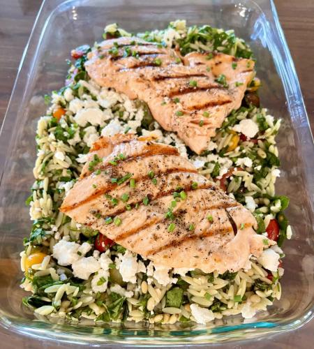 AWN-Original-Photos Grilled-Salmon-with-Orzo-Feta-and-Red-Wine-Vinaigrette 2022.07.25